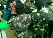 GP Ansor Karangan Sambut dan Kawal Roadshow Bupati