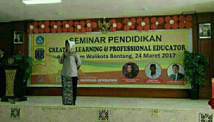 Walikota Neni, Perlu Peran Guru Wujudkan Bontang sebagai Smart City