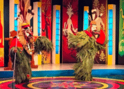 Penari hudoq kutim wakili kaltim di pawai budaya nusantara