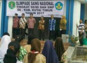 Dinas Pendidikan Kutim Umumkan Hasil OSN SMP