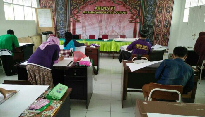 Khattil Qur’an Awali Lomba Hari Pertama MTQ XIII Kutai Timur