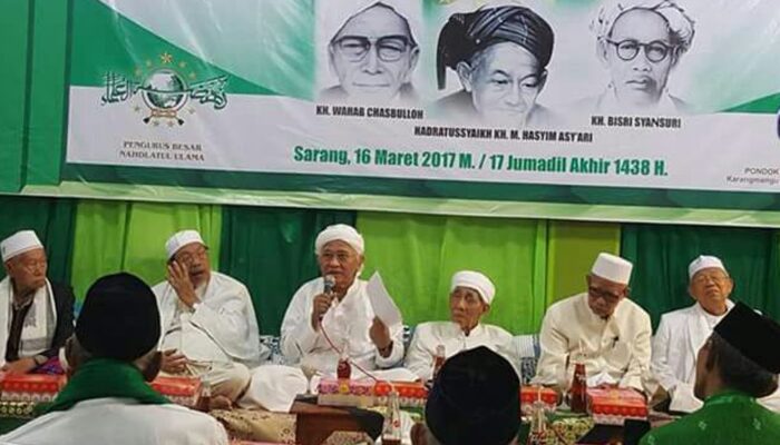 Silaturahim Nasional Alim Ulama NU Hasilkan Risalah Sarang