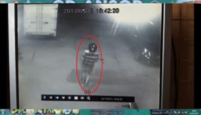 Aksi Pencurian Kotak Amal di Sangatta Terekam CCTV