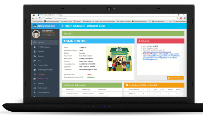 Deadline Dapodik, Kutim Baru Sync 80,94%