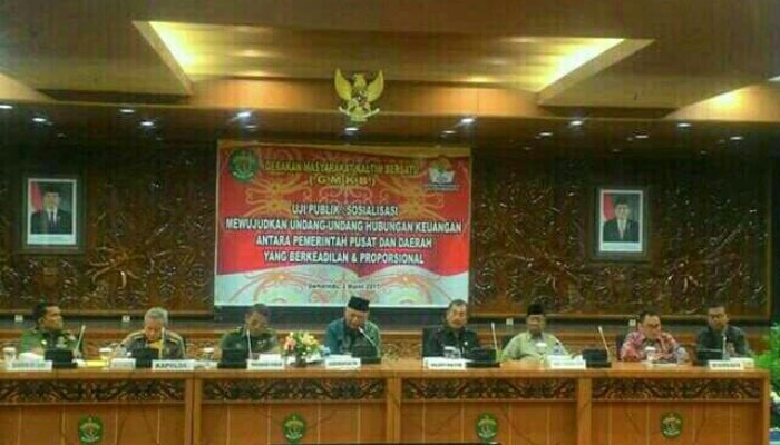 GMKB Gelar Diskusi Uji Publik Hubungan Keuangan Pusat dan Daerah