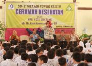 Ikuti Lomba Sekolah Sehat Nasional, SD 2 YPK Bontang Adakan Ceramah Kesehatan
