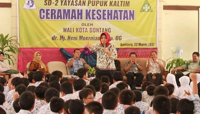 Ikuti Lomba Sekolah Sehat Nasional, SD 2 YPK Bontang Adakan Ceramah Kesehatan