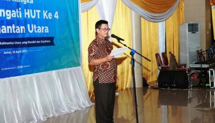 HUT Ke – 4 Kaltara, Gubernur Silaturahin dengan Pelaku Usaha