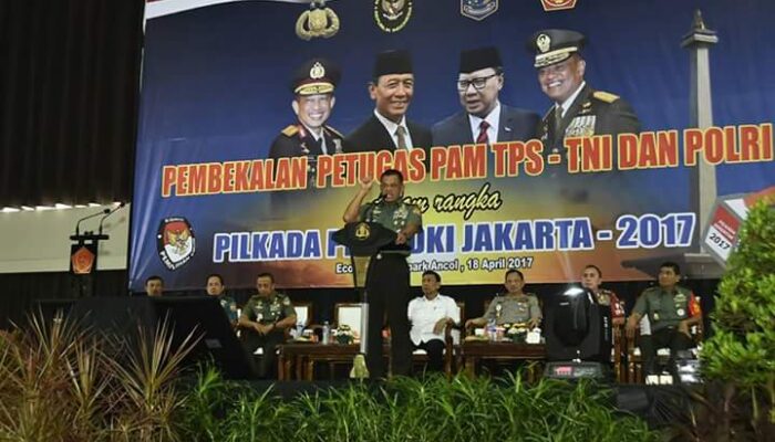 Panglima TNI: TNI dan Polri Jamin Rasa Aman Pilkada Putaran Kedua DKI Jakarta