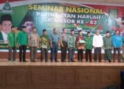 Buka Seminar Nasional GP Ansor Kutai Timur, Irawansyah Launching Koin Nasional