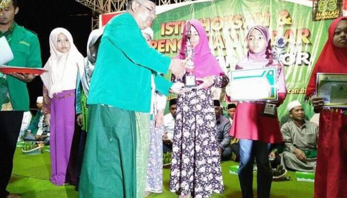 Hikmah Khairunnisa Juarai Lomba Menggambar Harlah GP Ansor