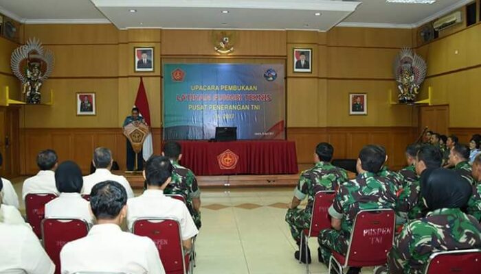 Puspen TNI Selenggarakan Latihan Fungsi Teknis   