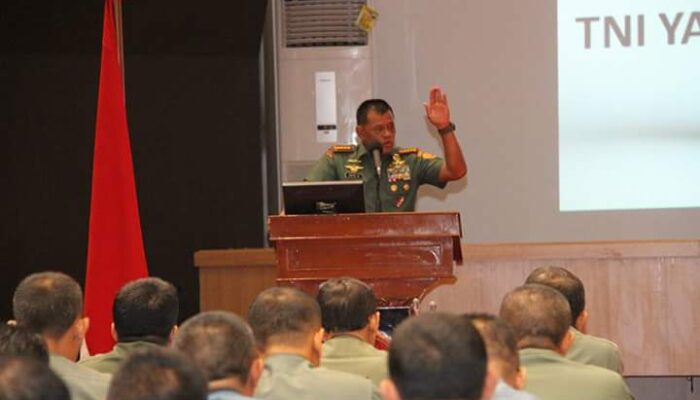 Panglima TNI : Aparat Penegak Hukum TNI Perang Terhadap Korupsi   