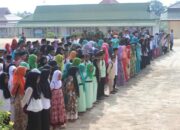 215 Santri Ikuti Ujian Calon Wisudawan DPK BKPRMI Kongbeng 2017