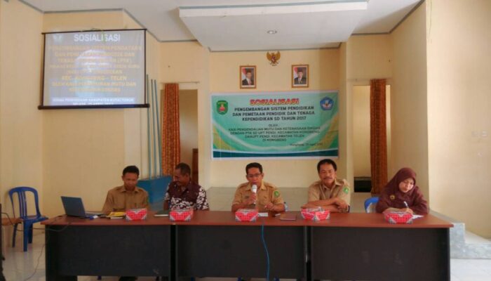 Dinas Pendidikan Kutim Adakan Sosialisasi Sistem Pendataan PTK