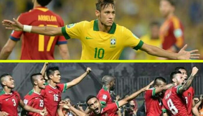 Brasil Peringkat 1 FIFA Geser Argentina, Indonesia Turun 8 Peringkat