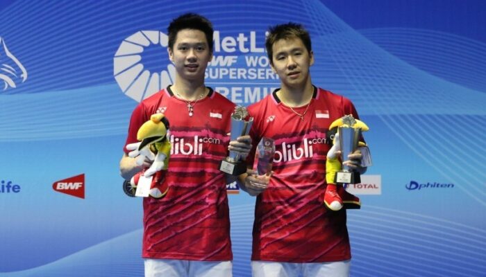 Juara di Malaysia, Kevin/Gideon Hattrick Gelar Super Series