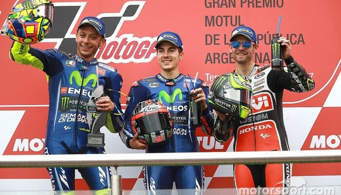 Vinales dan Rossi Menangi MotoGP Argentina 2017