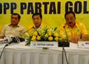 Rapimnas Golkar, Akbar Tandjung Bicara Kasus E-KTP Setya Novanto