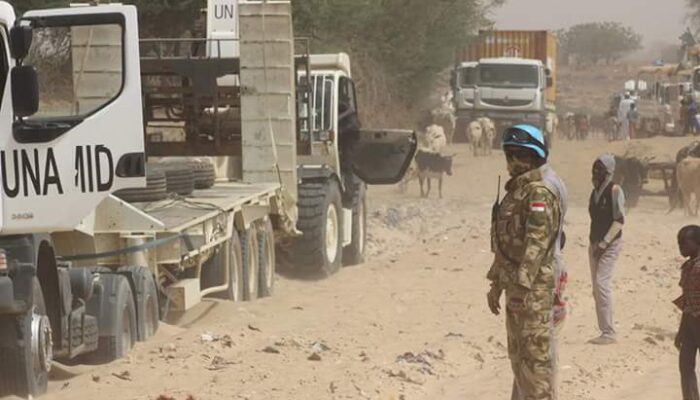 Pasukan Garuda Indobatt-03 Unamid Gelar Patroli di Wilayah Sudan