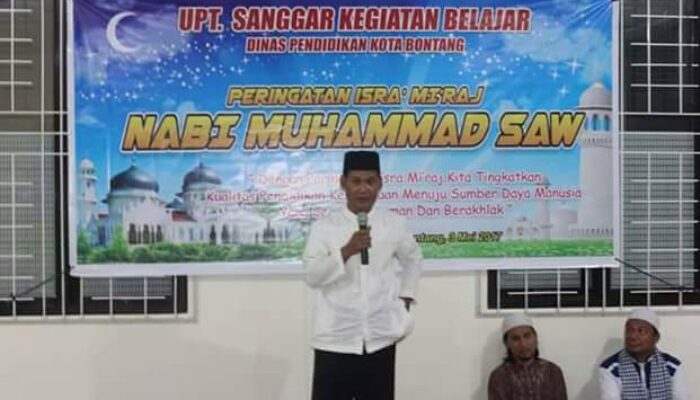 UPT Sanggar Kegiatan Belajar Bontang Adakan Peringatan Isro’ Mi’roj