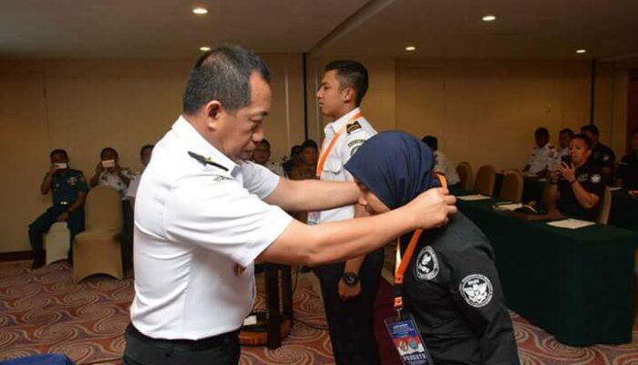 Direktur Latihan Bakamla RI Resmikan Latihan Bersama Bakamla RI dan BNN   