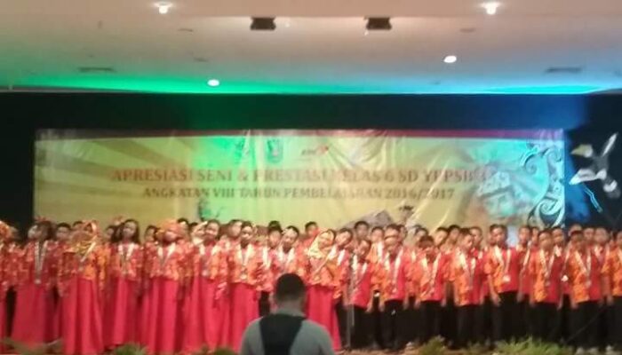 Pelepasan SD YPPSB 3 Usung Tema Kalimantan