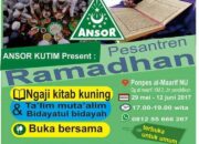 GP Ansor Kutim Akan Adakan Ngaji Bareng Kitab Kuning Selama Ramadhan