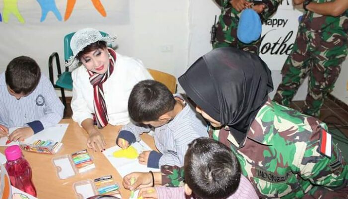 Kiprah Guru Kembar di Sekolah Difabel Al Farah Libanon