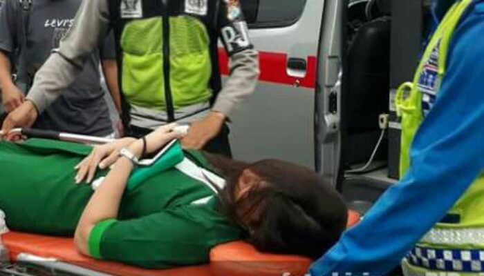 Mobil Pramugari Citilink Kecelakaan di Tol Waru Arah Bandara Juanda, Begini Kondisinya. . .