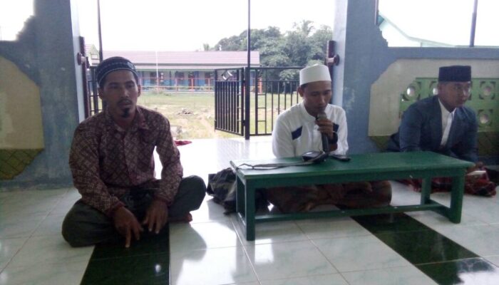 Irmas Masjid Al Muhajirin bersama GP Ansor Kongbeng Gelar Sekolah Aswaja