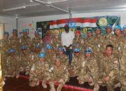 Prajurit TNI Satgas Indobatt-03 Ikuti Penyuluhan HIV / AIDS di Sudan