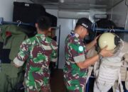 Pasukan Garuda Laksanakan Pengecekan Material Jihandak di Afrika