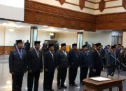 Bupati Ismunandar Melantik Sebelas Pejabat Baru
