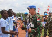 Peringatan Peacekeepers Day di Camp Kontingen Garuda Afrika Tengah