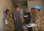 Tim COE Unamid Inspeksi Perlengkapan Kontingen Pasukan Garuda di Sudan