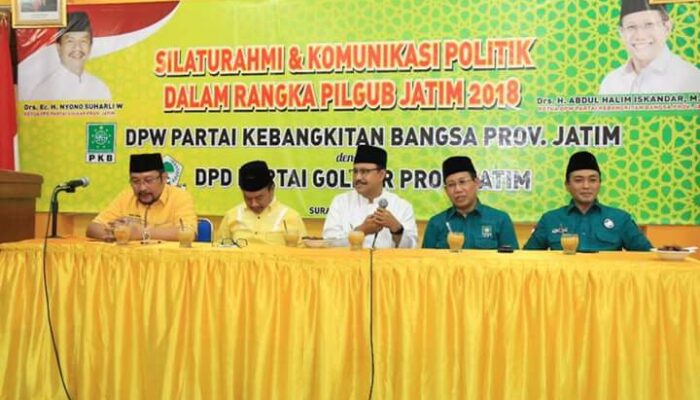Safari PKB Jatim Ajak Golkar Dukung Gus Ipul