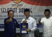 Mendaftar di PDIP dan Nasdem Rusmadi Siap Maju Gubernur