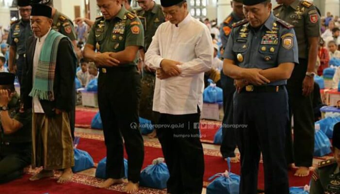 Gubernur Kaltara Irianto Bukber Bareng Panglima TNI