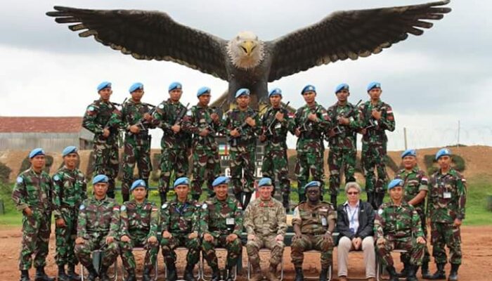Pejabat UN New York kunjungi Pasukan Garuda di Afrika Tengah