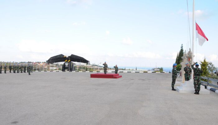 Kontingen Garuda Unifil Peringati Hari Lahir Pancasila