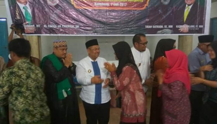 Bupati Ismunandar Hadiri Halal Bihalal dengan Masyarakat Kongbeng