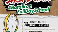 10 Ribu Massa Akan Turun Jalan Tolak Full Day School