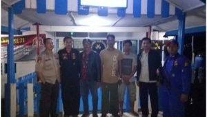 Bakamla RI Tangkap  Kapal Motor Muat Puluhan Drum BBM Ilegal