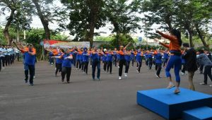 Bakamla RI Masyarakatkan Senam “SAUS” di Layar Kaca   