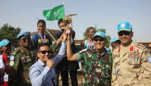 Satgas Indobatt-03 Juara Umum Pekan Olahraga “Unamid SWC 2017” di Sudan