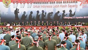 Panglima TNI : Doa Bersama Anak Bangsa Untuk Indonesia Yang Lebih Kasih Sayang