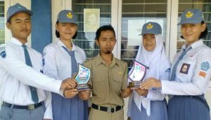 SMAN 2 Muara Wahau Menyambutan Kontingen Raimuna Nasional dan Paskip
