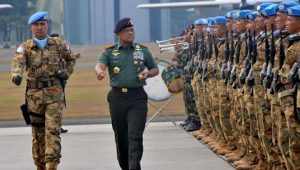 Panglima TNI : Pasukan Garuda Misi PBB Merupakan Tugas Luhur dan Mulia