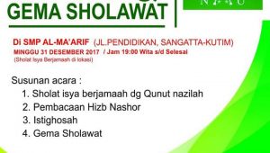 Jelang Akhir Tahun 2017, NU dan Ansor Gelar Doa Bersama